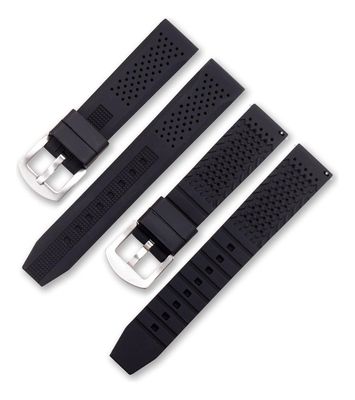 Correa Reloj Caucho Tq Colores 16mm 18mm 20mm 22mm 24mm