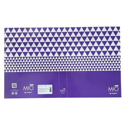 Flat para Carpeta Rhein Oficio MIO Morado Pack 50 Unidades