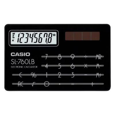 CALCULADORA CASIO modelo SL-760LBBK