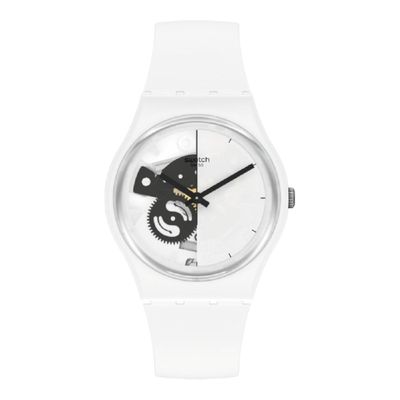 Imagen 2 del producto Reloj Unisex SWATCH LIVE TIME WHITE SO31W101