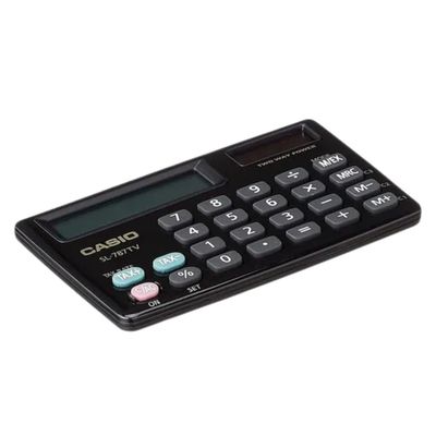 Imagen 2 del producto CALCULADORA CASIO modelo SL-787TVBK