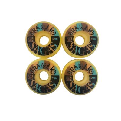 Imagen 1 del producto Set 4 Ruedas Skate Gangsta Braulio Sagas 52mm