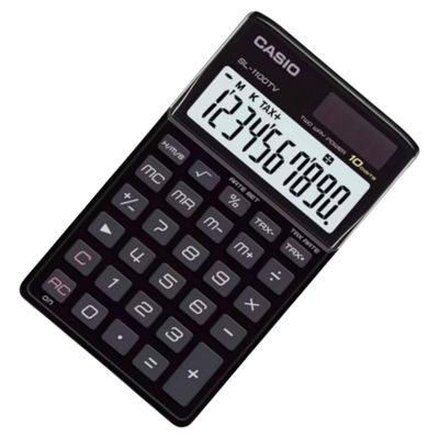 Imagen 2 del producto CALCULADORA CASIO modelo SL-1100TVBKS