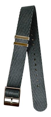 Correa Reloj Nylon Msh Variedad Colores 18mm 20mm 22mm 24mm