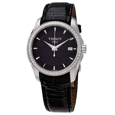 Imagen 2 del producto Reloj Tissot Couturier Cuarzo Esfera Negra Diamantes