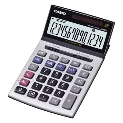 CALCULADORA CASIO modelo JS-140V-W-DH