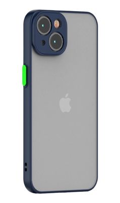 Carcasa Semi Trans Para iPhone 15 PRO MAX + Lamina Vidrio