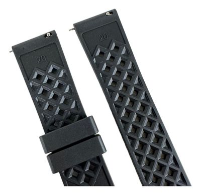 Imagen 2 del producto Correa Reloj Caucho Fkm Variedad Colores 18mm 20mm 22mm 24mm