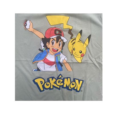 Imagen 2 del producto Polera Pokemon Ash y Pikachu Niño