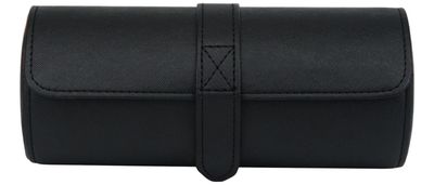 Imagen 2 del producto Caja Estuche De Viaje 3 Relojes Interior Terciopelo Rojo