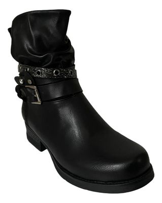 Imagen 2 del producto Botin Via Uno Negro 12082408