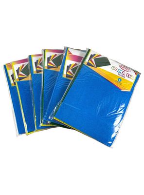 Pack 6 Set Goma Eva Plush 6 Colores - Artel (36 Un