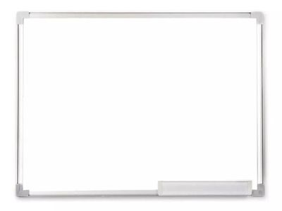PIZARRA BLANCA ACRILICA MAGNETICA BORDE ALUMINIO 30X40