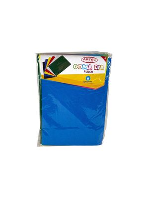 Imagen 2 del producto Goma Eva Plush Set 6 Colores Artel