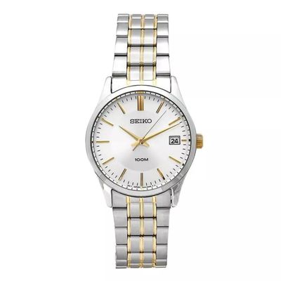 Imagen 2 del producto Reloj Seiko Cuarzo Plateado 100m SGEF03