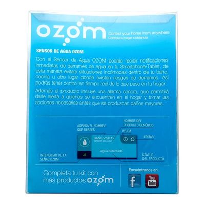 Imagen 2 del producto Sensor De Agua Ozom Inalambrico