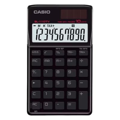 CALCULADORA CASIO modelo SL-1110TVBKS