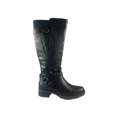 Bota Soul Naturalizer Quebec Negro Mujer