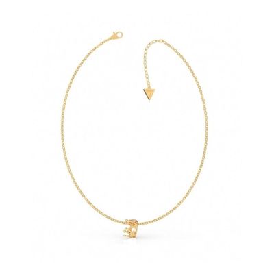 Collar Guess Queen Of Heart Ubn79010 Dorado