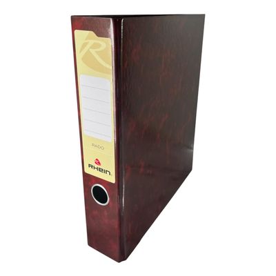 Imagen 2 del producto Flat para Archivador Rhein Carta Burdeo Pack 50 Unids