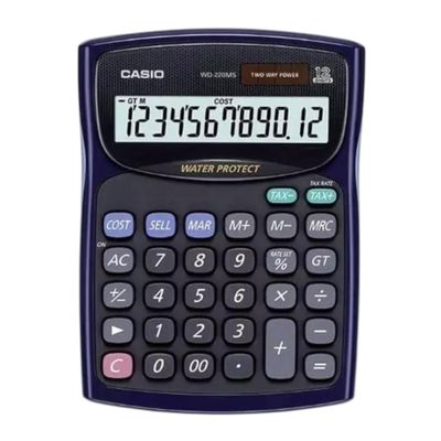 Calculadora Casio WD-220MS-BU