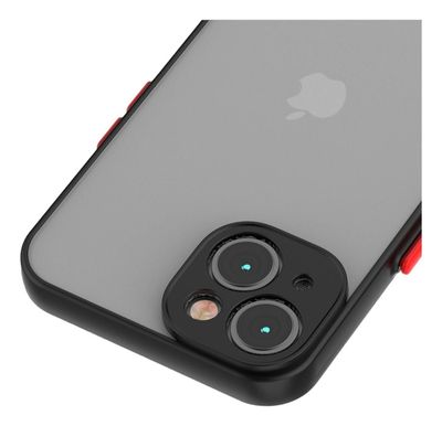 Imagen 2 del producto Carcasa Semi Trans Para iPhone 15 PRO + Lamina Vidrio