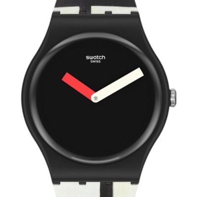 Reloj Swatch Pompidou By Piet Mondrian SUOZ344