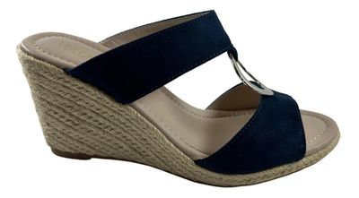 Zuecos Via Uno Color Marino 21986952