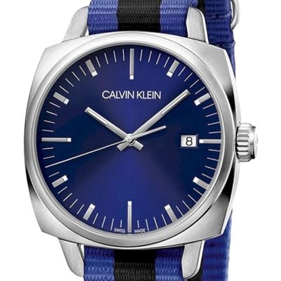 Reloj Calvin Klein Cuarzo Azul K9n111un