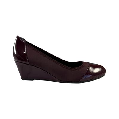 Mocasin Life Stride Juliana Stretch Rojo Mujer