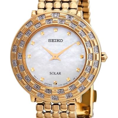 Reloj Seiko Mujer Tressia Solar SUP374