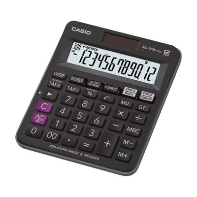 Imagen 2 del producto Calculadora Casio MJ-120DPLUS-BKWDPW