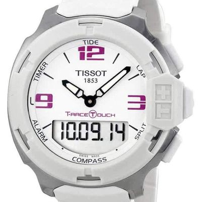 Reloj Tissot T-race Touch Esfera Blanca Unisex