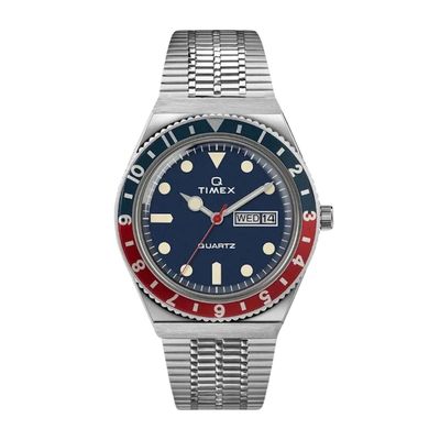Imagen 2 del producto Reloj Timex Q Azul Rojo Hombre Cuarzo