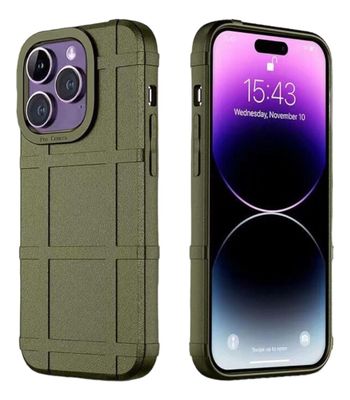Carcasa Escudo Tpu Para iPhone 15 + Lamina Vidrio