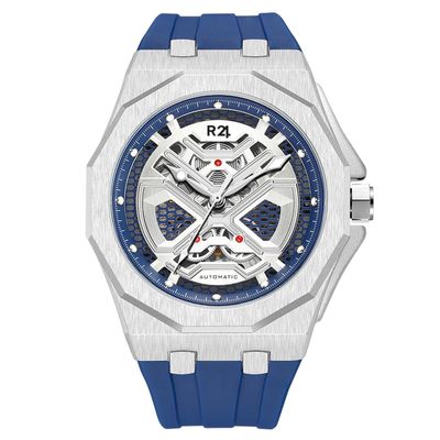 Reloj R24 Automatico SK-05 Skeleton Silicona