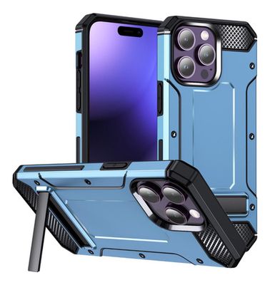 Carcasa Grado Militar Para iPhone 15 Pro Max +Lamina Vidrio