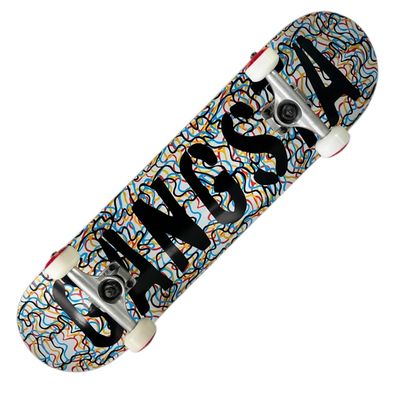 Imagen 2 del producto Skate Patineta Gangsta Italic 7.75 Completo Armado