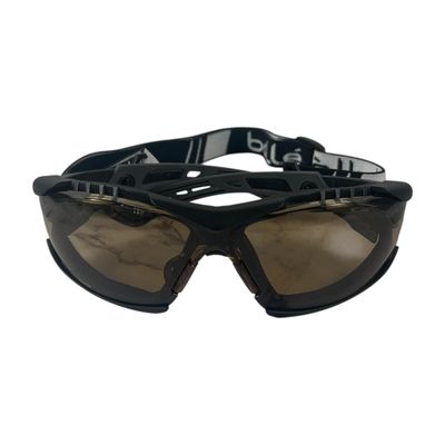 Lentes de Seguridad Bolle Rush+ Gris con Correa Ensamblada