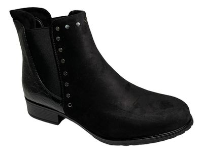 Imagen 2 del producto Botin Via Uno Negro Modelo 12082417