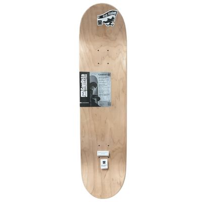 Tabla De Skate Patineta Gangsta Logo 8.0