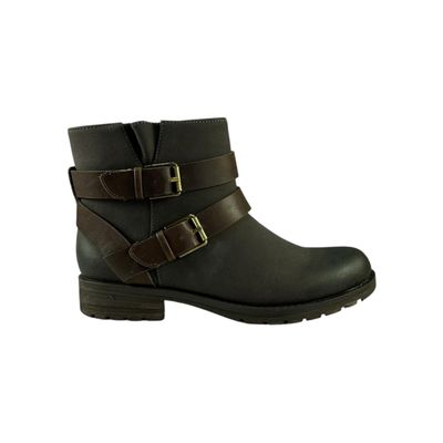 Botin Naturalizer Bembe Marron Gris Mujer