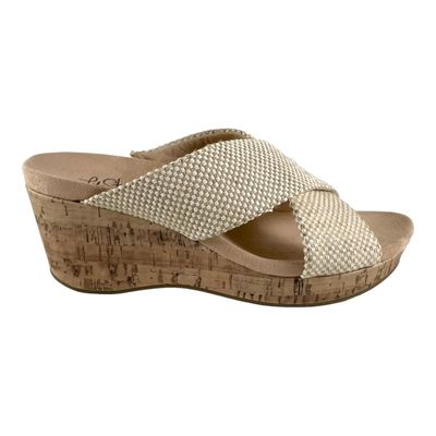 Sandalia Life Stride Taupe Donna Mujer Soft System
