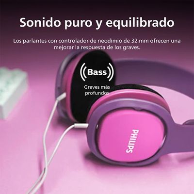 Imagen 2 del producto Audífonos para Niños Philips SHK2000 - Volumen Seguro 85dB