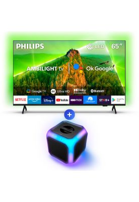 Ambilight TV 65PUD7908 + BT Speaker TAX2707