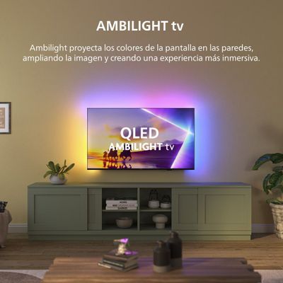 Imagen 2 del producto Ambilight TV 65"" Philips QLED 4K UHD 65PUD8250