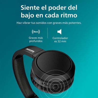 Imagen 2 del producto Audífonos Headband Bluetooth TAH4209BK Negro