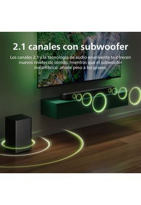 Imagen 2 del producto Soundbar 120W Philips TAB5309