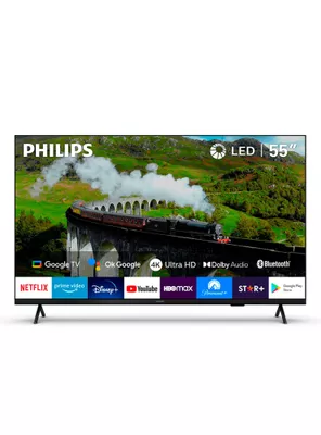 LED Philips 55” UHD 4K 55PUD7408 Google TV