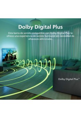 Imagen 2 del producto Ambilight TV 65"" PUD7908 + Soundbar TAB5309 Performance